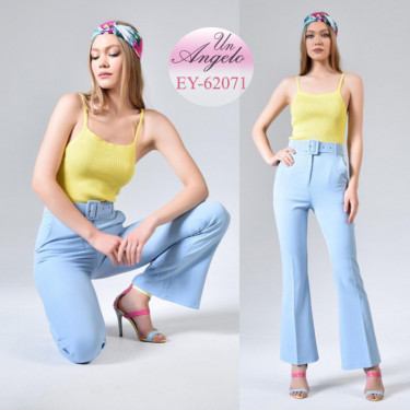 Long women's pants with a...