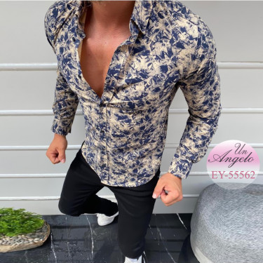 Men's cotton shirt with...