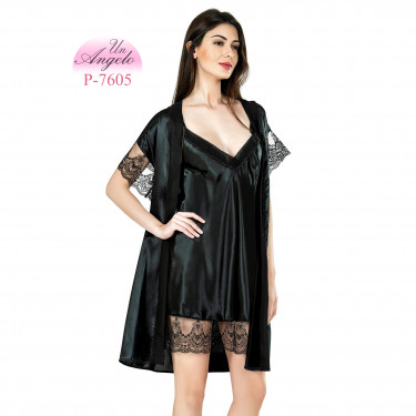Delicate satin set of...