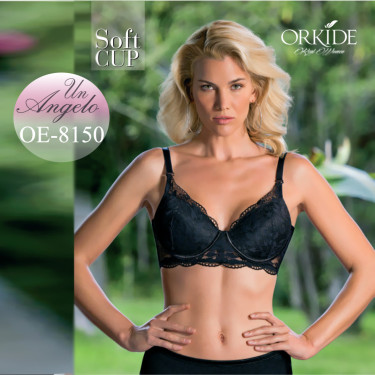 Minimizing bra with firm...