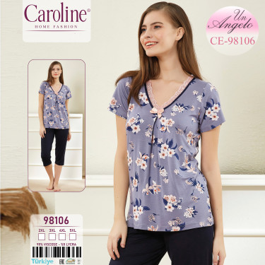 Home wear of short sleeve...