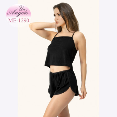 Black cotton bodice with...