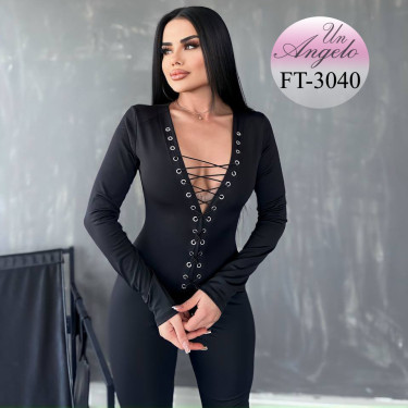 Sexy black jumpsuit