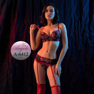 Sexy lace babydoll set