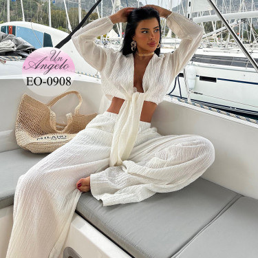 Airy summer slim set