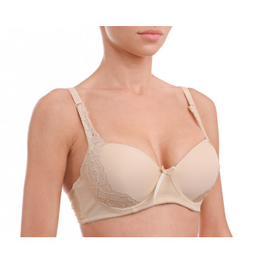 Womens Padded Push Up Bra...