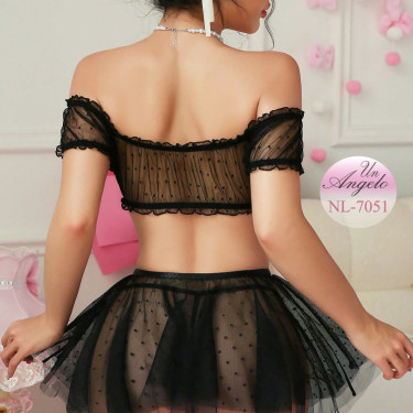 Еротичен комплект Babydoll от тюл - Лукс и Секси Визия