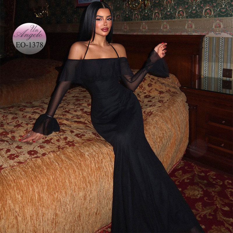 long black dress