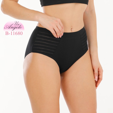 Women's cotton MAXI bikini with high waist