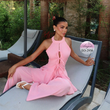 Elegant Summer Set in Pink "Candy Floss" EO-2956