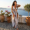 Плажен Сет от 3 Части "Tulum Mirage": Бански и Парео | Big Fashion