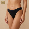Ladies' cotton Brazilian with laser-cut invisible line