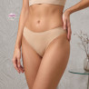 Ladies' cotton Brazilian with laser-cut invisible line