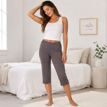 Мек MAXI клин 7/8 с еластична талия в размери 2XL до 5XL