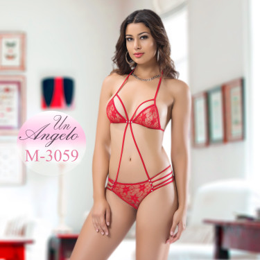 Babydoll Set of Lace Bralet...