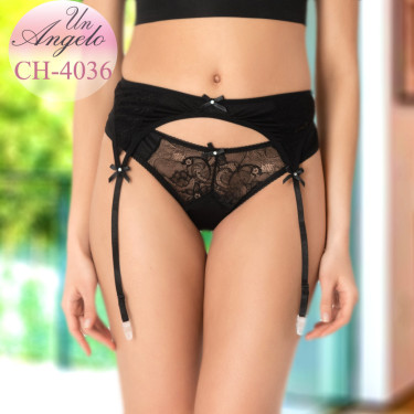Set of garters and thongs...